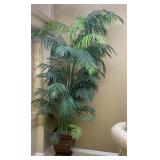Giant Indoor 8' Artificial Potted Palm Tree