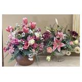 2pc Decorative Artificial Floral Arrangements