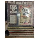 24 mixed lot albums, big band