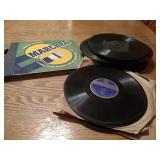 20+ Assorted 78 record albums, marches by Edwin