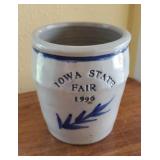 Iowa State Fair crock