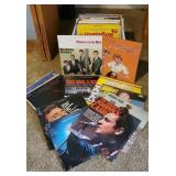 Crate of records, Johnny Cash, Statler Brothers,