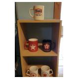 Texaco coffee mugs (5)