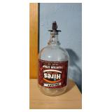 Hires root beer fountain syrup dispenser