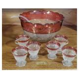 Thumbprint Ruby Punch Set