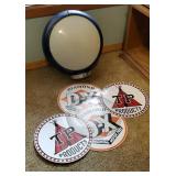 Gas pump globe, decals