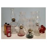 Lamp collection, hurricanes