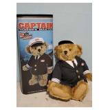 Captain Tanker teddy bear bank
