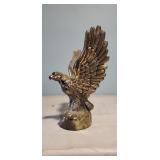 Metal Eagle sculpture
