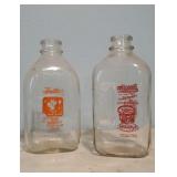 Milk bottles (2)