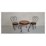 Decorative bistro set