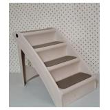 Folding pet stairs