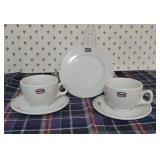Texaco cups, saucers