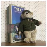 Texaco plush teddy bear