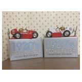 Texaco pedal racer coin banks (2)