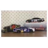 NASCAR collectors assortment, cars, banks