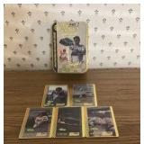Dale Earnhardt Winston Cup metal trading card set