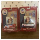 Pepsi-Cola trains no track needed, set of 2