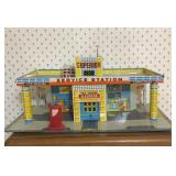 Vintage garage play set