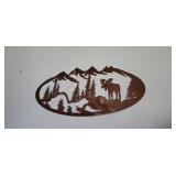 Metal wilderness artwork