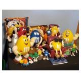 M&M toys, candy dispenser assortment