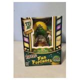 M& M Madame Green Fun Fortunes candy dispenser