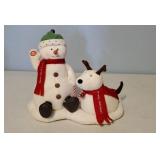 Hallmark plush animated snowman