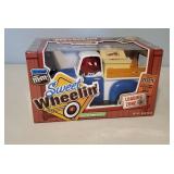 M & M Sweet Wheeling candy dispenser