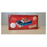 M&M metallic finish candy jar