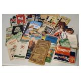 Vintage road maps, touring game