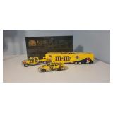 Ernie Irvan M&M truck, race trailer, stock car set