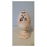 Porcelain dove music box