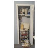 Contents of sewing closet