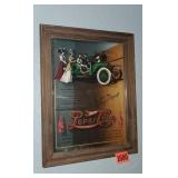 Vintage Pepsi Cola Barney Oldfield mirror