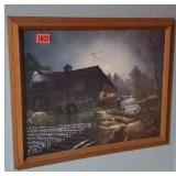 Pepsi Cola barn print