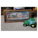 John Deere ceramic bank, Country Livin