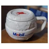 Mobil ceramic mug, lid