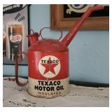 Texaco motor oil can