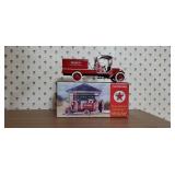 Texaco 1919 GMC tanker truck bank