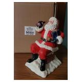 Pepsi Santa Sitting in a Chimney