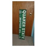 Quaker State Motor oil decorative sign