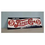 Pepsi Cola advertising sign