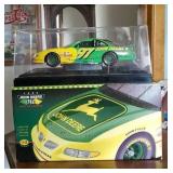 John Deere Chad Little stock car, display case