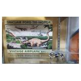 Sinclair Ford Tri-Motor airplane bank