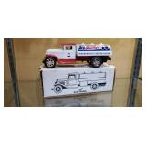Pepsi tanker truck bank