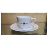 Caltex 1983 Safety Award cup and saucer set