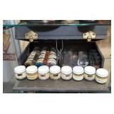 Automotive salesman traveling sampler kit