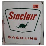 Vintage Sinclair Gasoline advertising sign