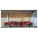 Texaco Fire truck collectibles (4)