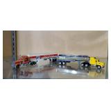 Exxon Mobil, Shell miniature toy tanker trucks (2)
